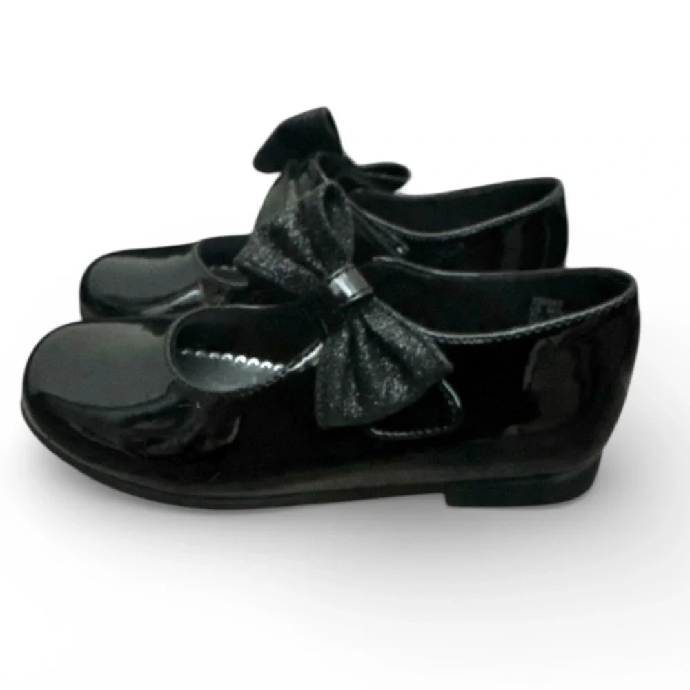 Authentic Rachel Shoes little toddler girl patent bow Mary Jane dress shoes 13